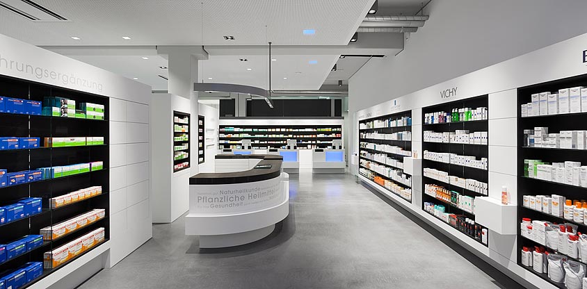 Jordan-Apotheke Innenansicht
