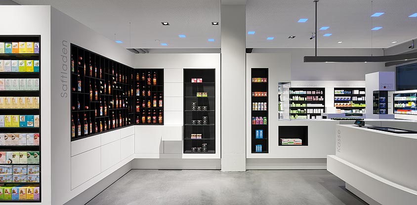 Jordan-Apotheke Innenansicht