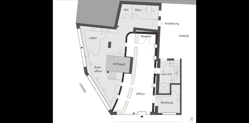 Grundriss SONNEN-APOTHEKE 2017-2018
