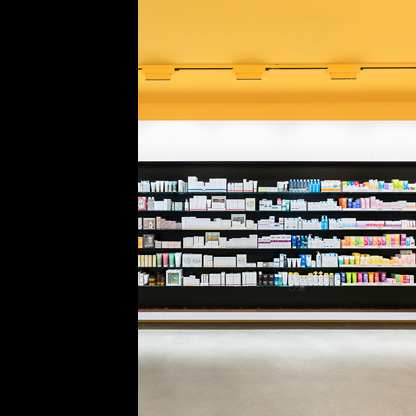 Glahn Architekten - Loewen-Apotheke Design Innenraum und Backoffice, Trier